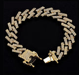 15MM Prong Bracelet (bileklik) Gold